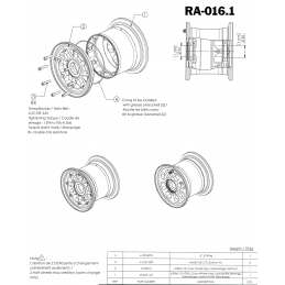 Wheel RA-016.1