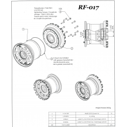 Roue RF-017