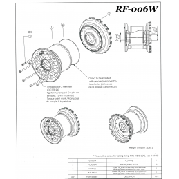 Wheel RF-006W