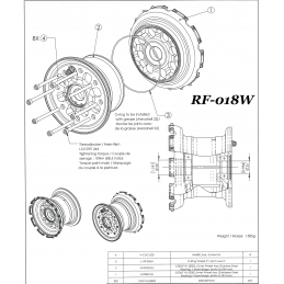 Wheel RF-018W