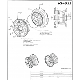 Wheel RF-021