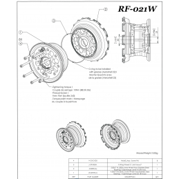 Wheel RF-021W