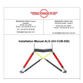 Alaskan Landing Gear for Carbon Cub, Maverick, Piper PA-18, Just Aircraft Highlander...