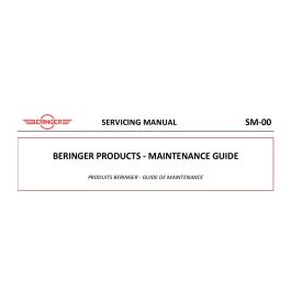 General - Maintenance guide (READ ME FIRST)
