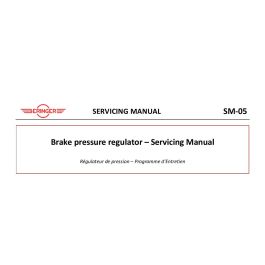 Pressure regulator - Brake Pressure Regulator Servicing Manual