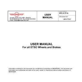 USER MANUAL for all ETSO