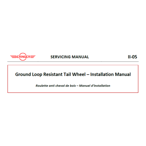 Ground-Loop Resistant tailwheel 