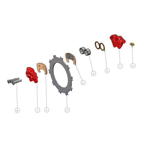 Caliper - Etrier EA-016.1N