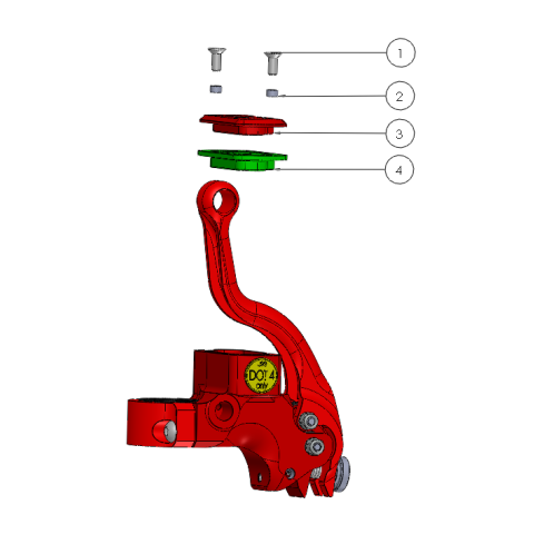 Master cylinder - Maitre cylindre MM-001.3E