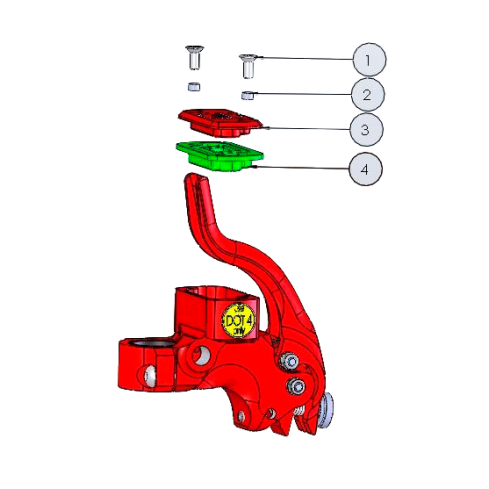 Master cylinder - Maitre cylindre MM-001.6E