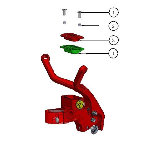 Master cylinder - Maitre cylindre MM-001.7E