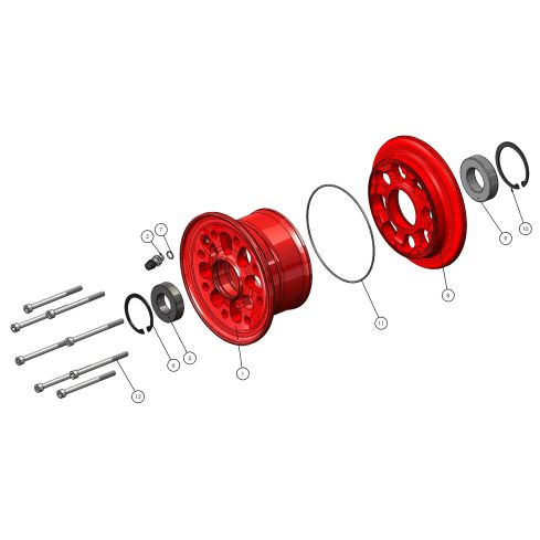 Wheel - Roue RA-014W