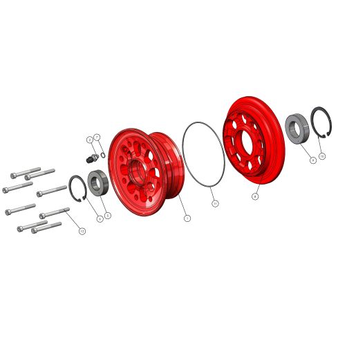 Wheel - Roue RA-015W