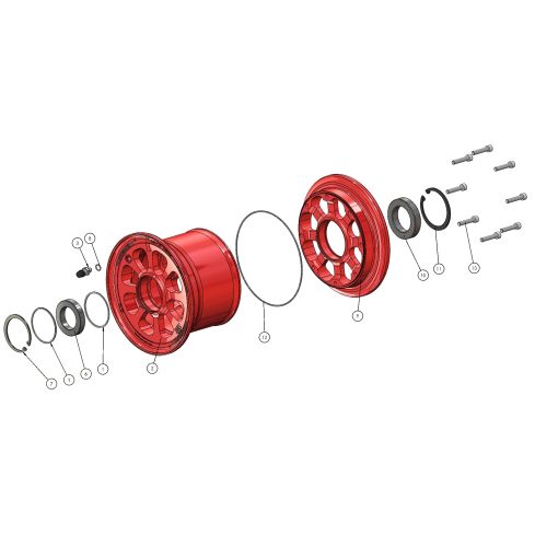 Wheel - Roue RA-016.1