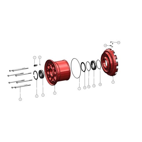 Wheel - Roue RF-006.2 (6.00 x 6")