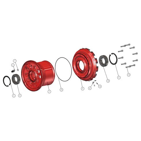 Wheel - Roue RF-017.2 (6.00 x 6")