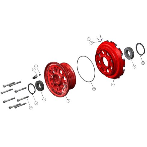 Wheel - Roue RF-021 (4.00 x 5")