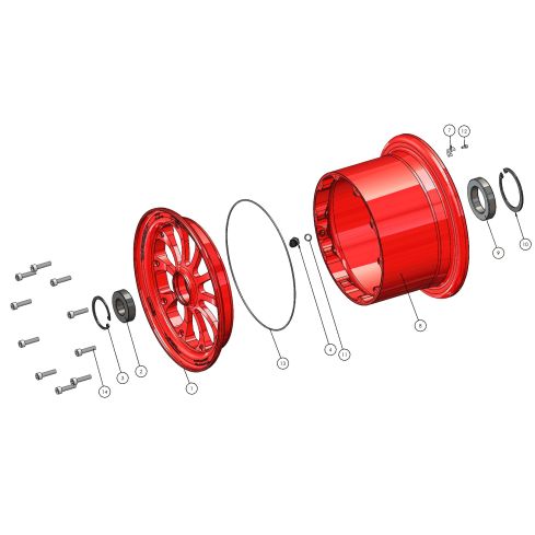 Wheel - Roue RF-028.1