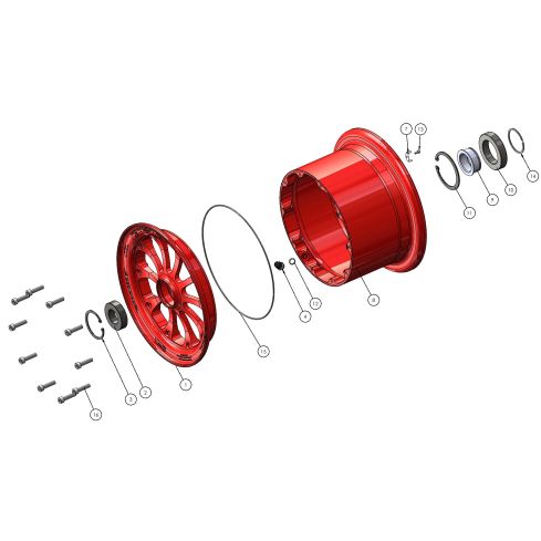 Wheel - Roue RF-028