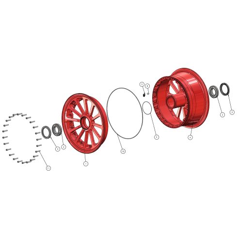Wheel - Roue RA-008