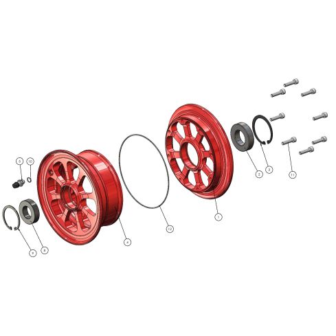 Wheel - Roue RA-009