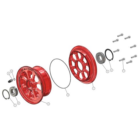 Wheel - Roue RA-009W