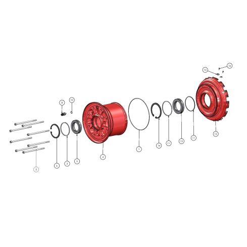 Wheel - Roue RF-006.1 (6.00 x 6")